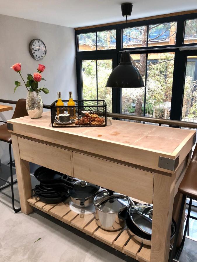 Magnifique Loft Appartement Chalet Climatise Buttes Chaumont Paris Ngoại thất bức ảnh