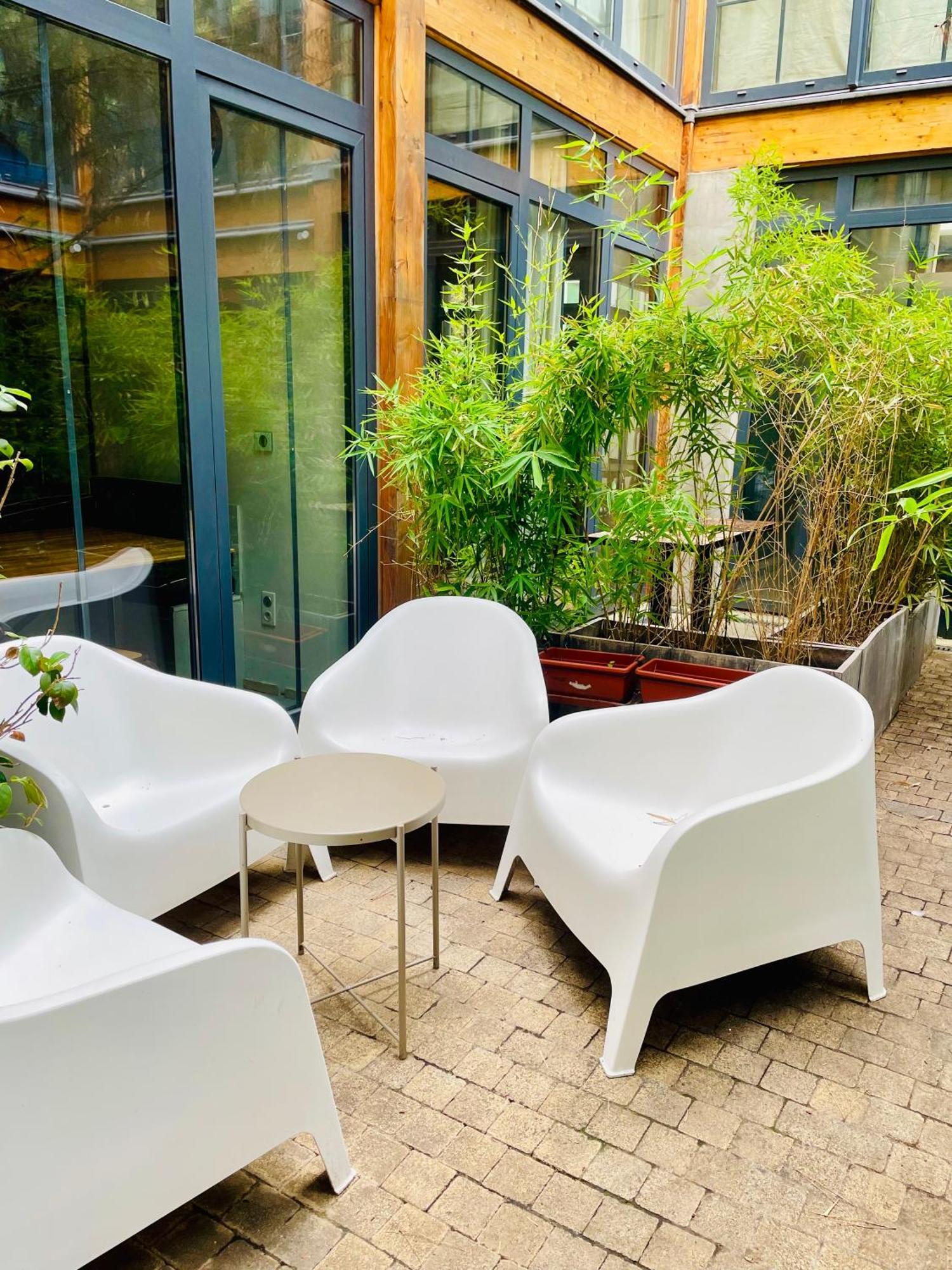 Magnifique Loft Appartement Chalet Climatise Buttes Chaumont Paris Ngoại thất bức ảnh