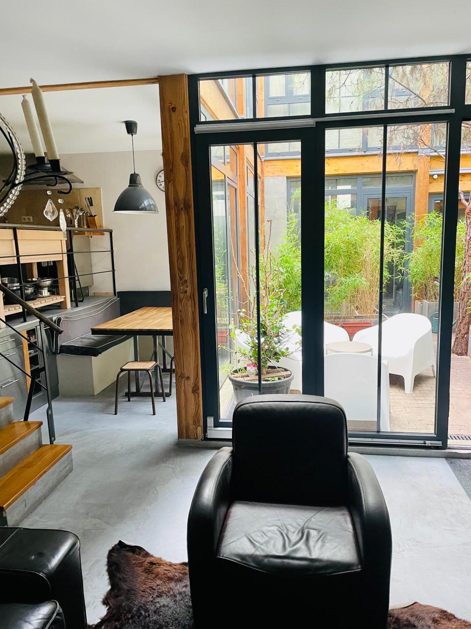 Magnifique Loft Appartement Chalet Climatise Buttes Chaumont Paris Ngoại thất bức ảnh